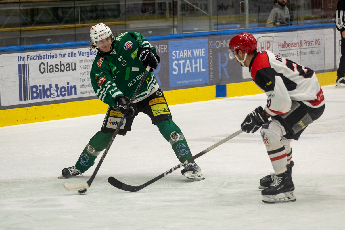 Philip Metzler und der ECB bleiben zu Hause ohne Punktverlust.⇒VN/Bildstein