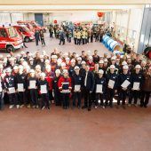 Gold-Abzeichen für die Feuerwehrjugend