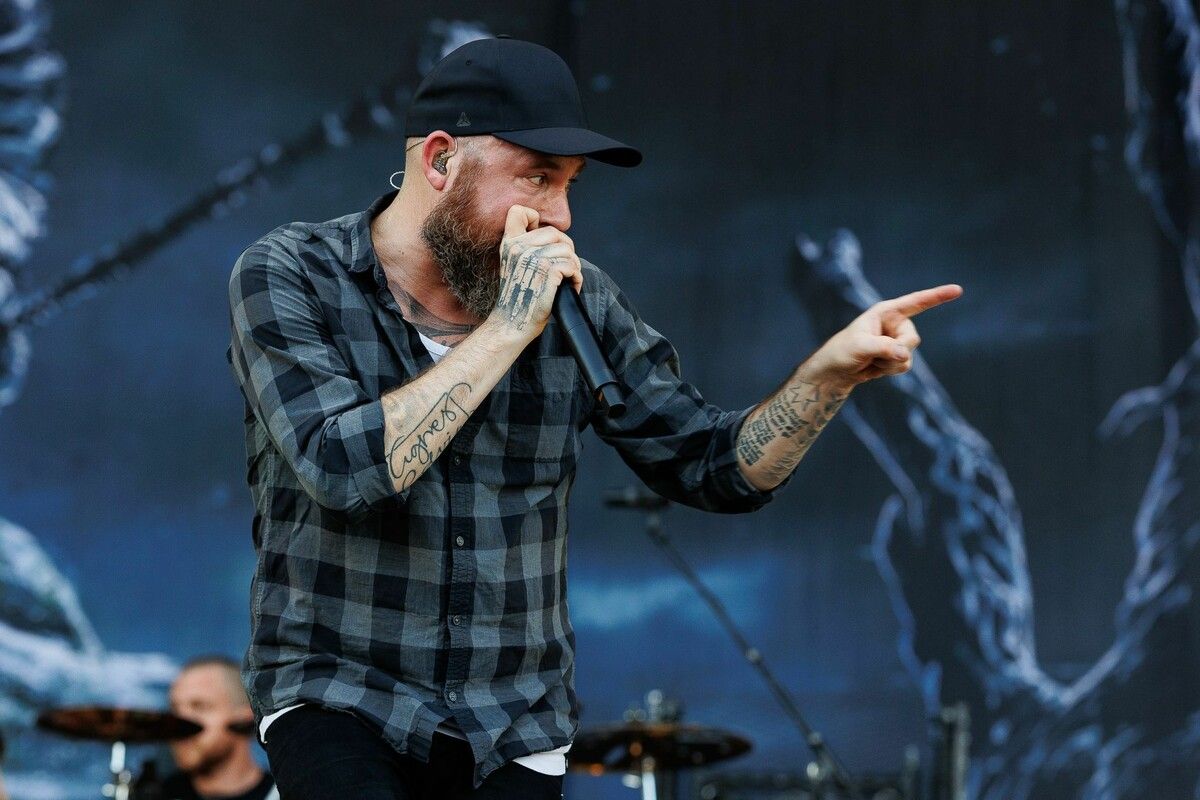 Sänger Anders Fridén von der Band „In Flames“ wird Dornbirn nächstes Jahr einheizen. ⇒⇒APA/FLORIAN WIESER