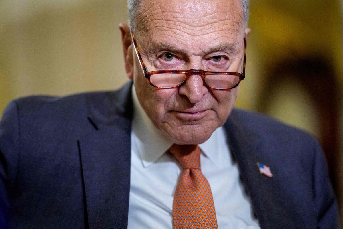 Schumer drängt im Senat auf rasche Offenlegung.⇒AFP