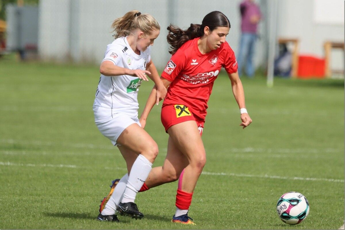 Sechstes Saisontor für Rankweil-Spielerin Michaela Walter war in Graz zu wenig.⇒VN7TK