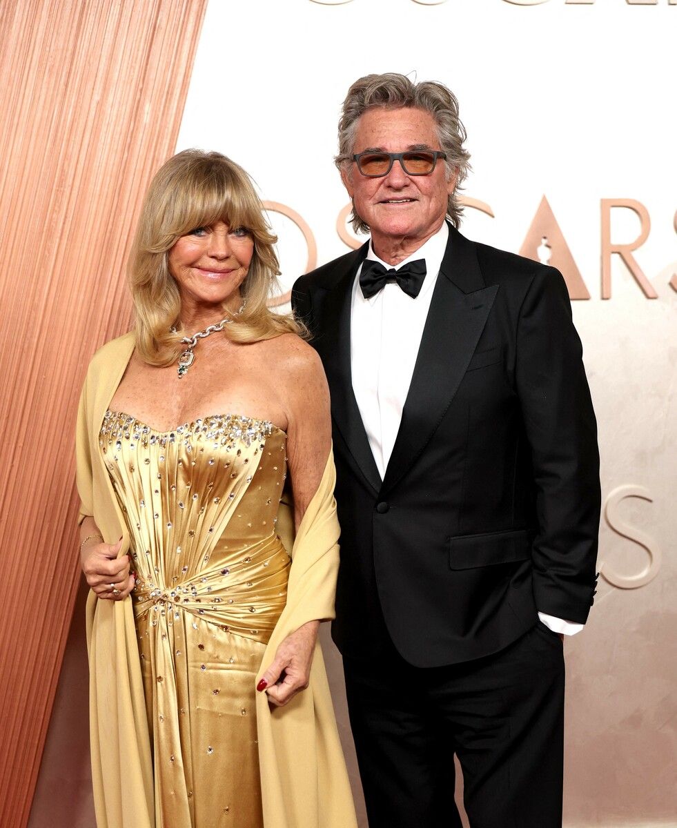 Seit 1983 sind Goldie Hawn und Kurt Russel ohne Trauschein glücklich. ⇒AFP