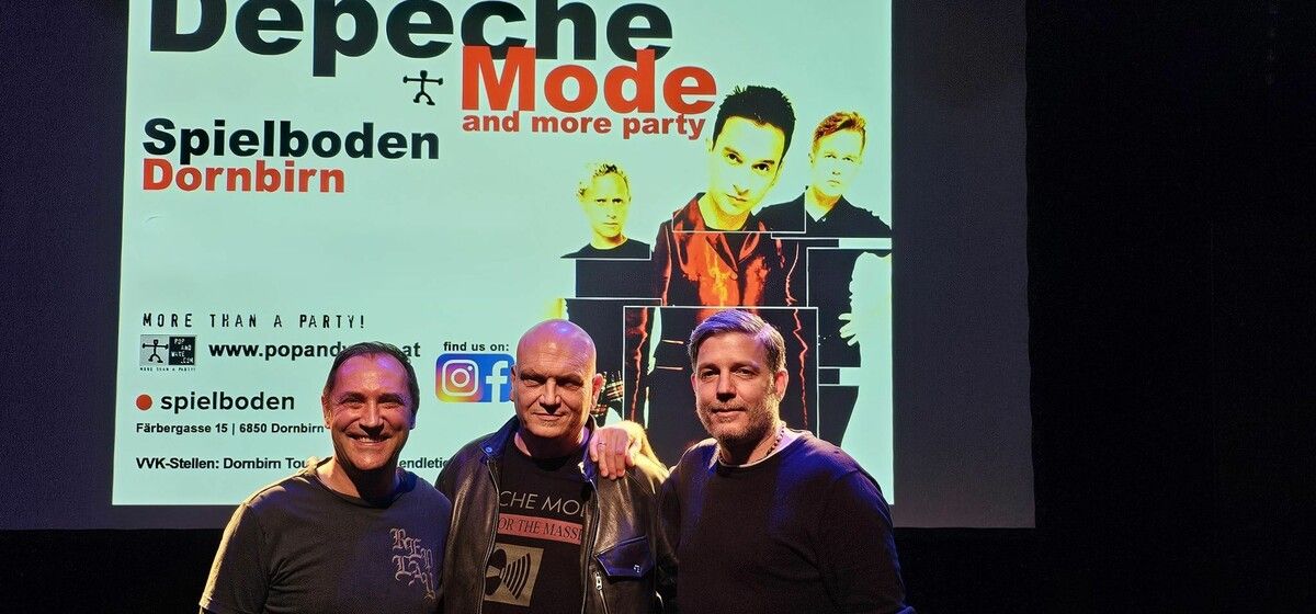 Seit 44 Ausgaben ein eingespieltes Party-Team: Alexander Micheluzzi, DJ MC Mode Markus und Thomas Mutschlechner. ⇒CTH