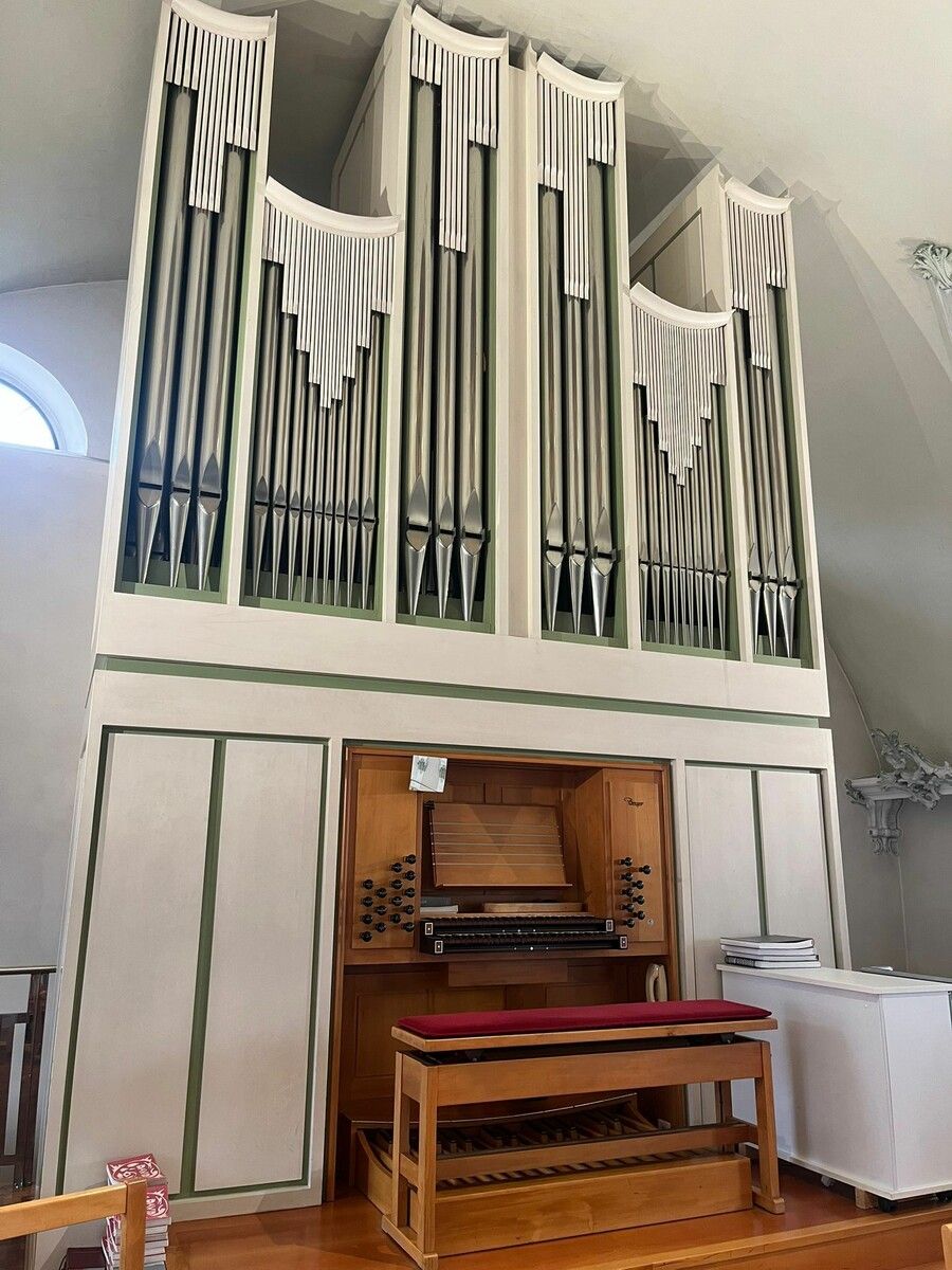 Seit vier Jahrzehnten prägt die Rieger-Orgel den Klang des Gotteshauses. nenzing
