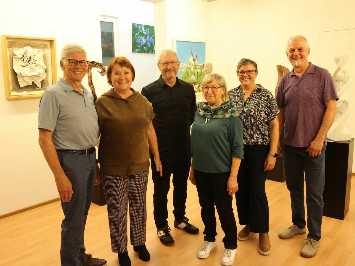 Stefan und Conny Kresser, Hubert und Hanni Tschütscher, Waltraud und Peter Joschika.⇒Arno Meusburger