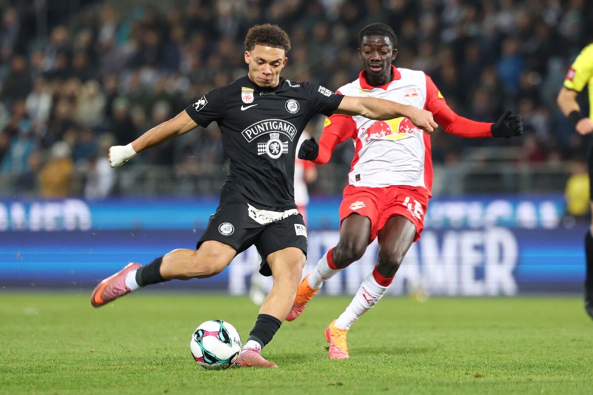 Sturm Graz gegen RB Salzburg: Der Liga-Klassiker brachte keinen Sieger.⇒gepa