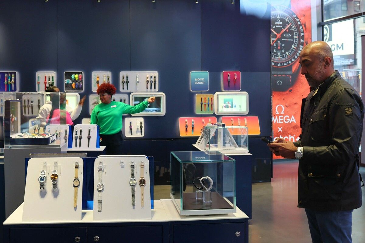 Swatch ist eine der bekanntesten Uhrenmarken weltweit. Der Name leitet sich von „second watch“ ab. ⇒afp