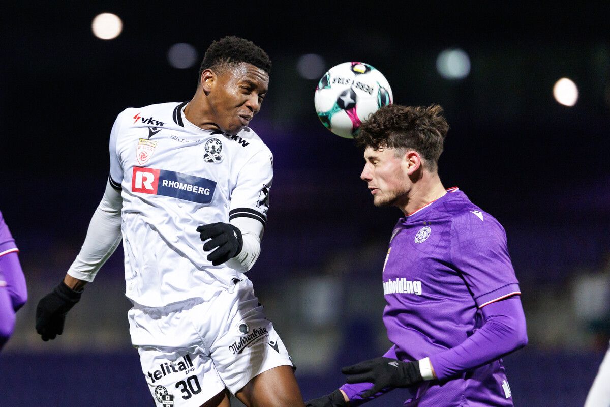 SWB-Innenverteidiger Musa Bangura überzeugte vor allem mit seiner Kampfkraft. Auf diese kann Schwarz-Weiß heute nicht setzen, der Sierra Leoner ist gesperrt.⇒gepa