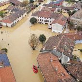 Unwetter in Friaul in Italien: Schlammlawine trifft Häuser
