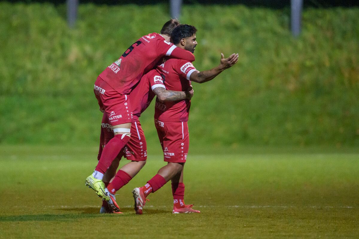 Uelder Barbosa war der große Held für den FC Bizau im Derby gegen Egg.⇒asdf