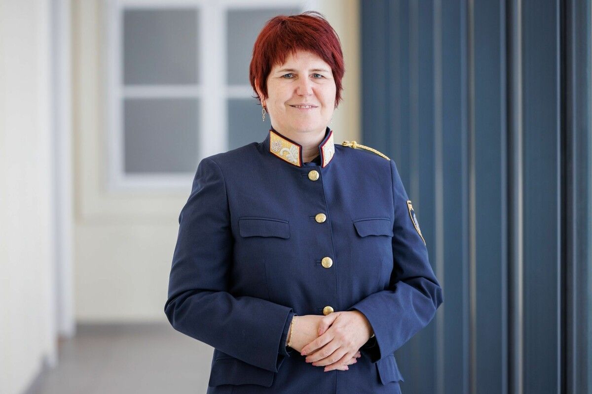 Uta Bachmann steht seit 14 Monaten an der Spitze der Vorarlberger Polizei.