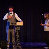 Junge Talente vor den Vorhang