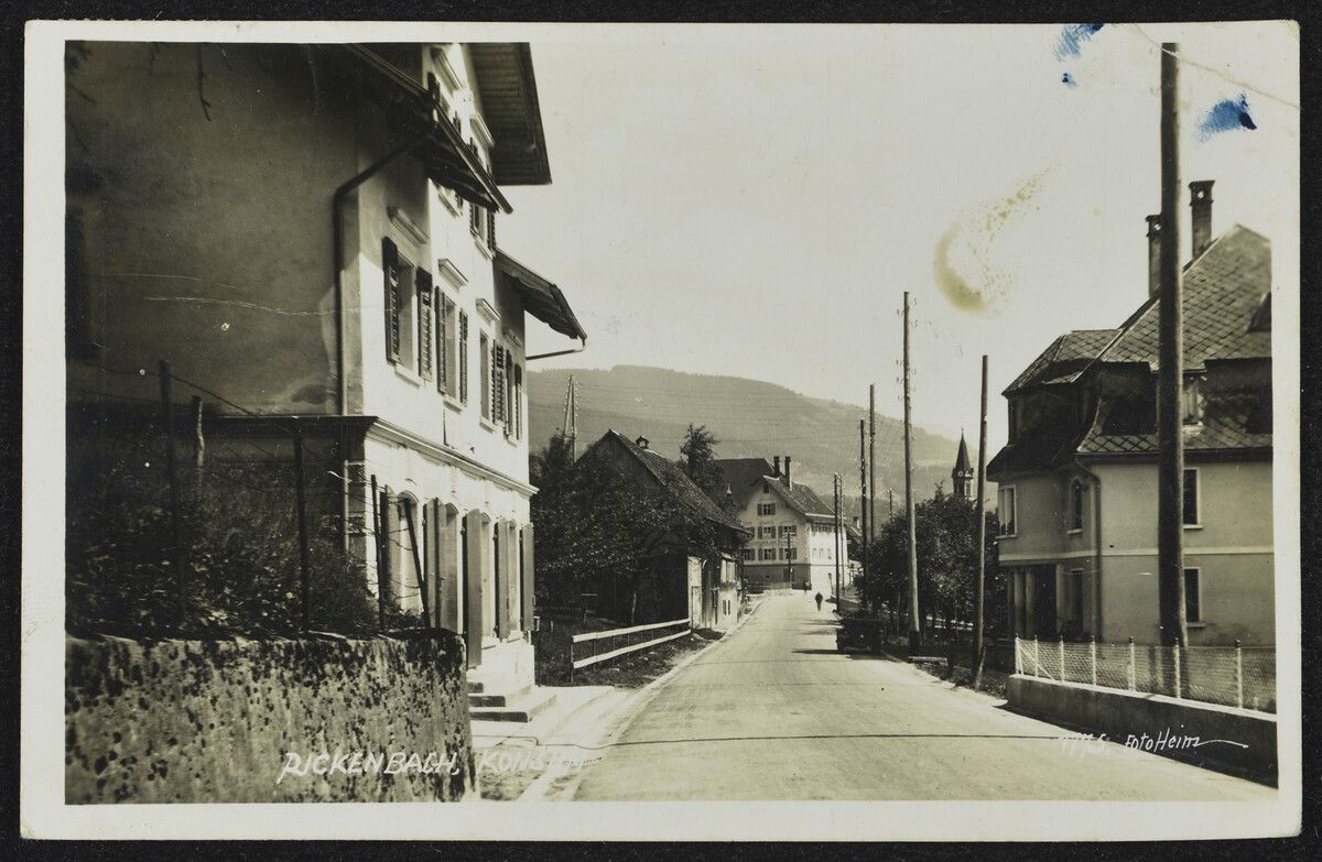 Wolfurt Rickenbach, Konsum ist dieses Motiv vor 1939 betitelt.