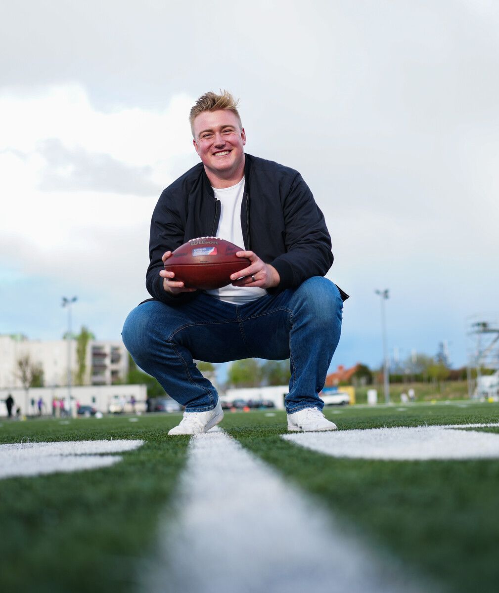 Aktuell verletzt und nur Zuseher: Bernhard Raimann von den Indianapolis Colts.⇒apa