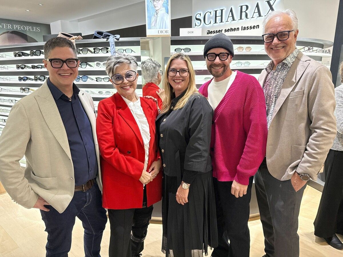 Alexander und Susanne Scharax, Barbara Haider, Christoph Bühler und Peter Scharax nahmen’s mit Fassung.⇒Franc