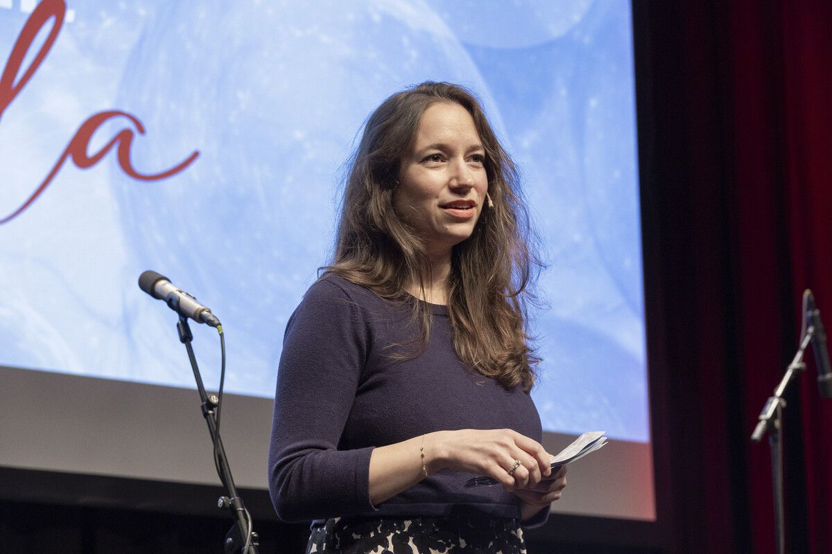 Auch VN-Chefredakteurin Isabel Russ genoss den Abend in Götzis.⇒