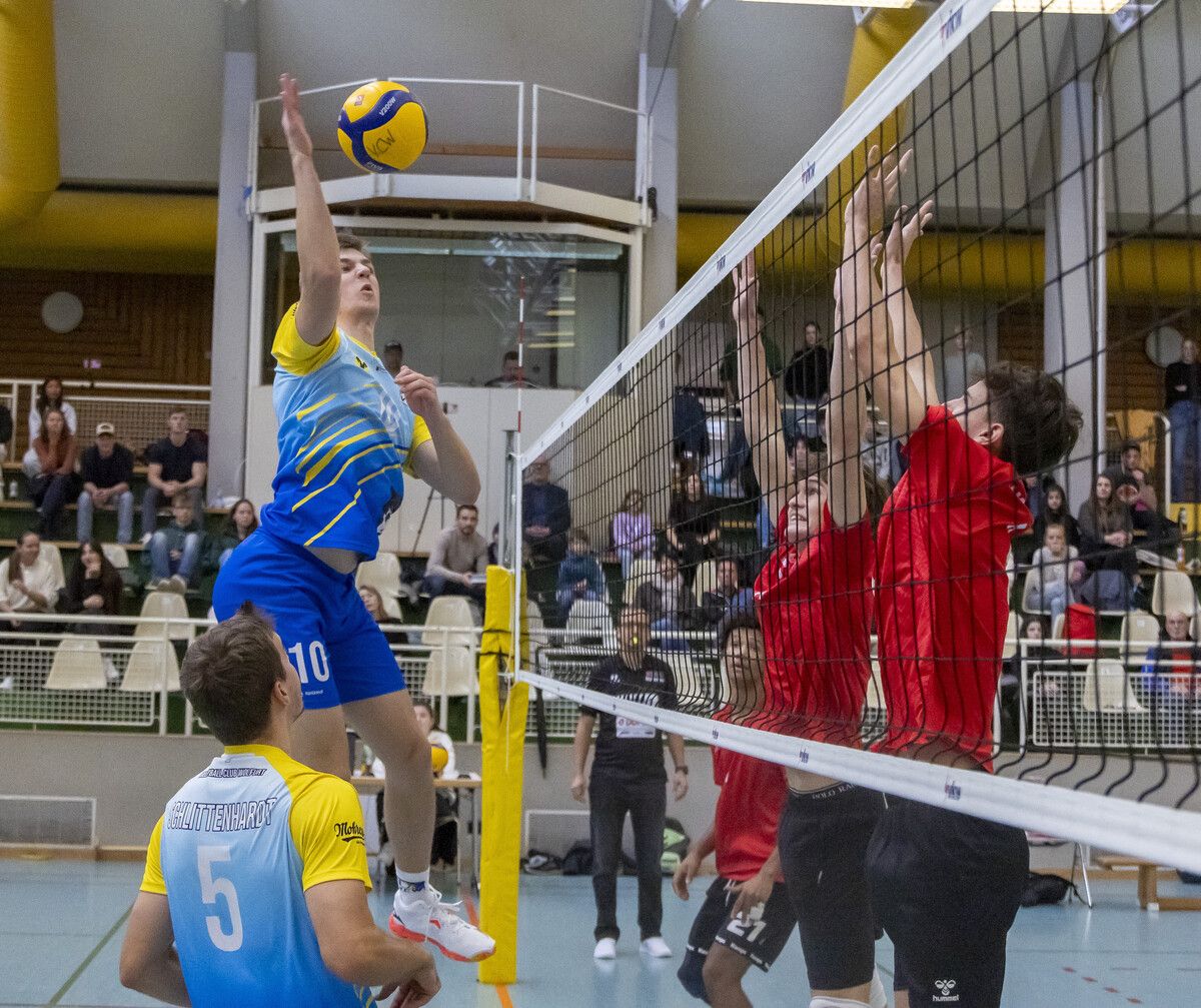 Auf Kapitän Simon Schwendinger und den Raiffeisen VC Wolfurt wartet ein „heißes“ Cupduell.⇒Paulitsch