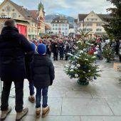 Kreative Christbäume werden versteigert