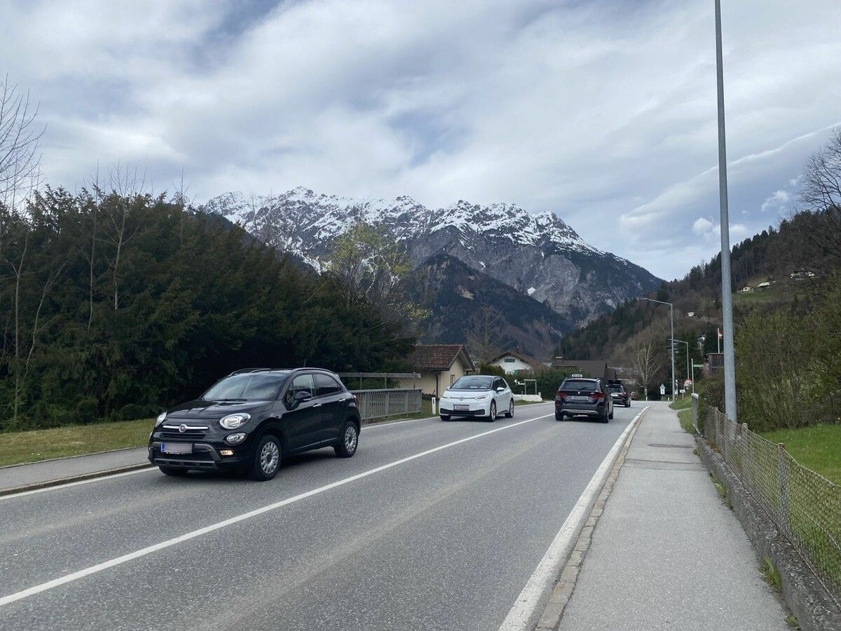Bei Stau auf der L188 durch das Montafon wird es für die Autos, die talauswärts fahren, keine Ausweichroute durch die Ortsgebiete mehr geben. ⇒VN/JUN