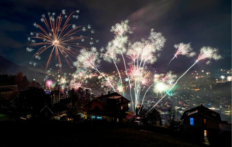 Beim Abfeuern von Pyrotechnik ist Vorsicht geboten. ⇒vn/spiplovsek