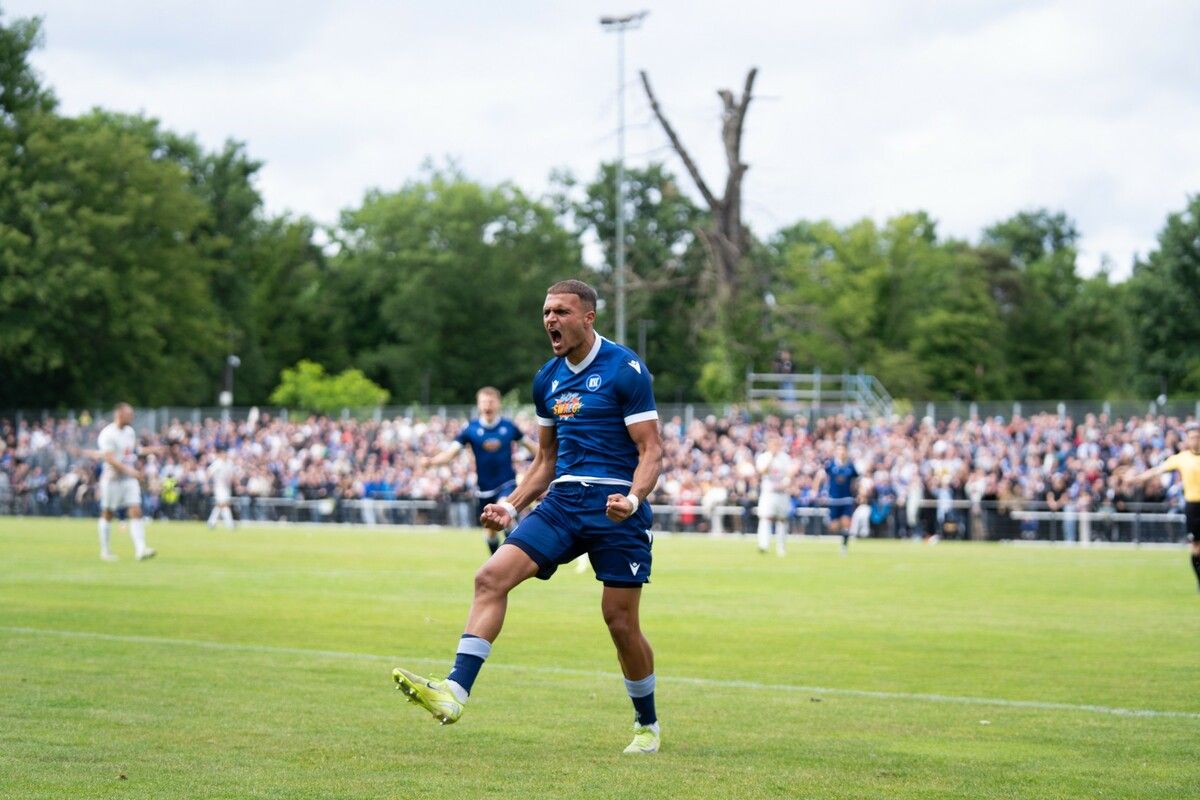 Bekem Bicki sorgt derzeit für Furore in der U23 des Karlsruhe SC.⇒Verein