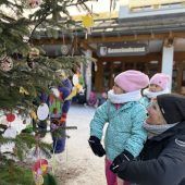Glänzende Augen in Gaschurn