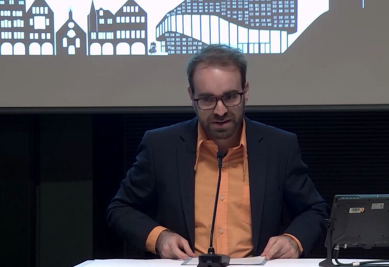 Clemens Rauch von den Grünen. ⇒dos