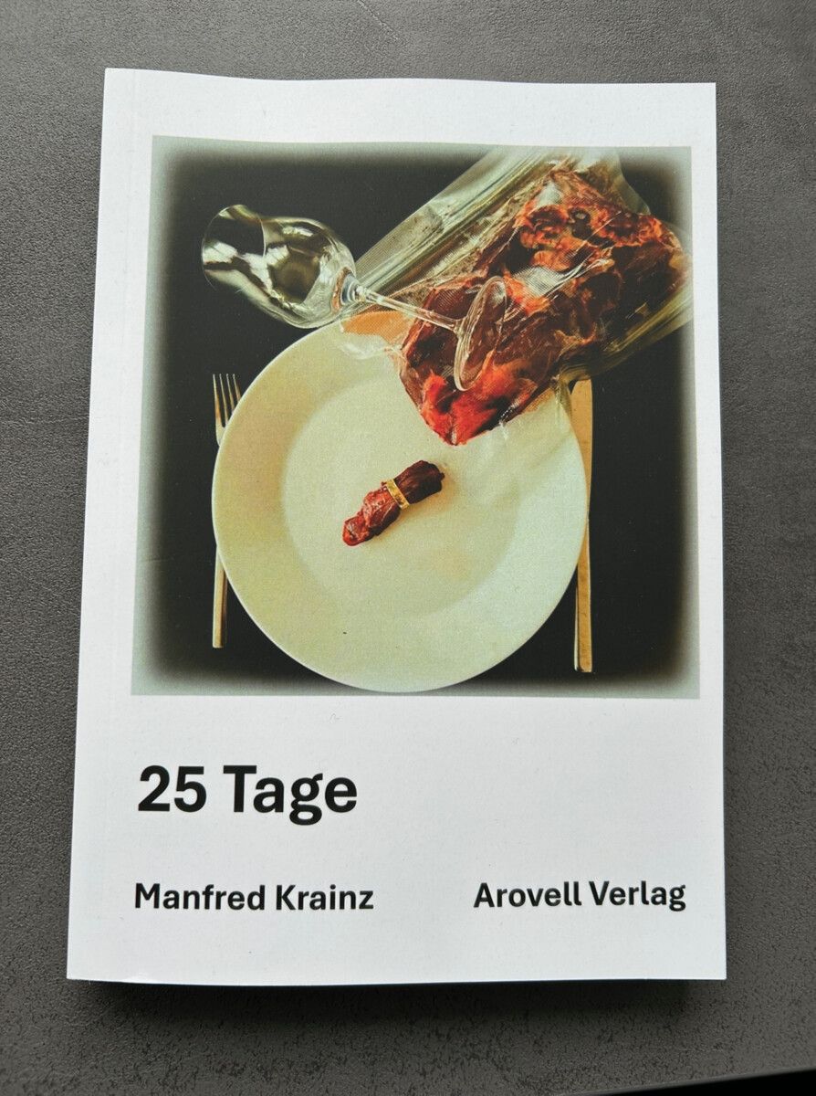 Das Cover seines ersten Krimis hat der Autor selbst gestaltet.
