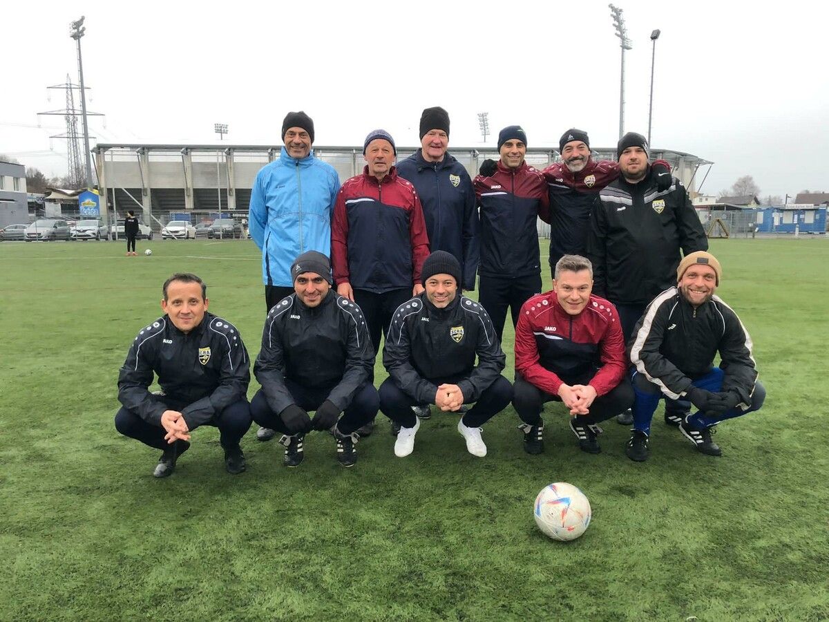 Das Fußballtraining lässt Werner Häfele ungern aus. ⇒Häfele (5)