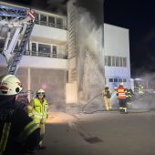 Polizei vermutet Brandstiftung in Wolfurt