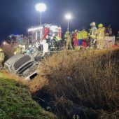 Jugendlicher setzt Auto in Graben
