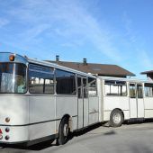 Der alte Ziehharmonikabus geht in Pension