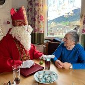Der Nikolaus besuchte betagte Menschen