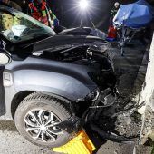 Betrunken gegen Gartenmauer geprallt