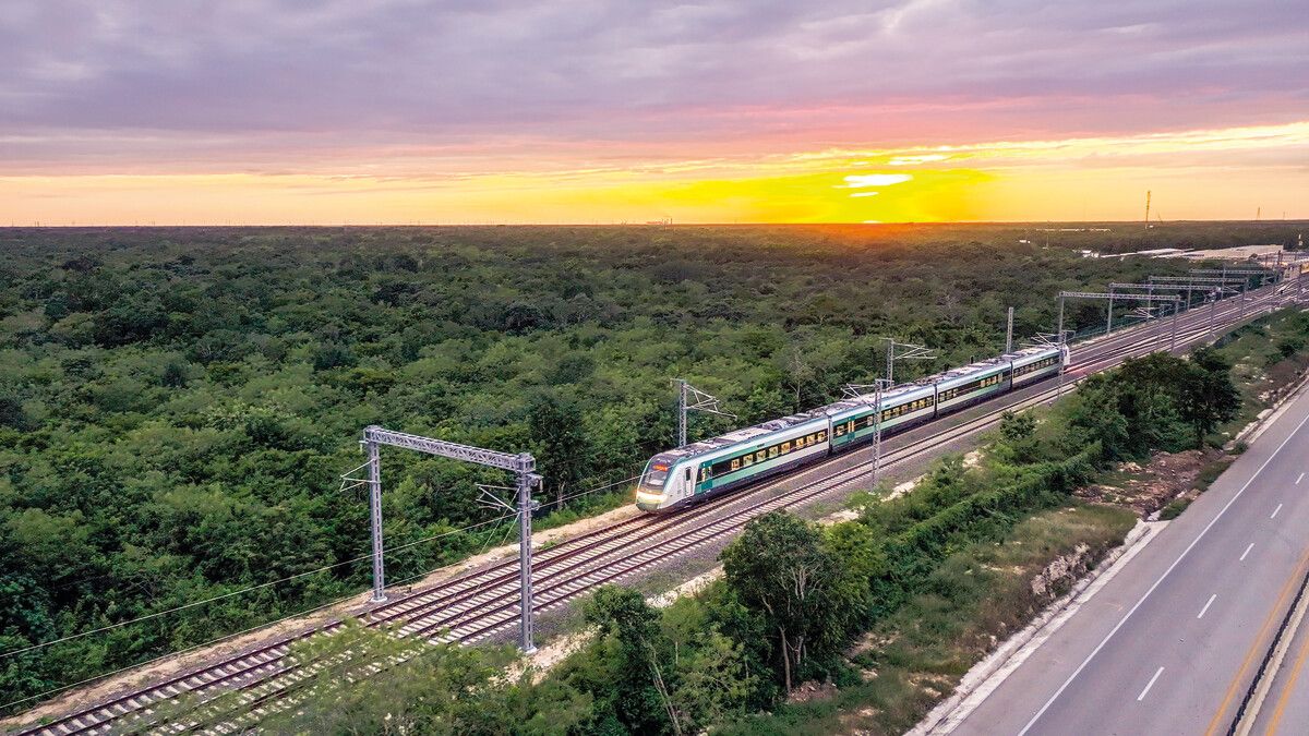 Der Tren Maya verbindet die wichtigsten Orte auf der Halbinsel. ⇒Edelweiss/Loren Bedeli