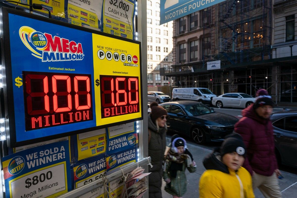 Der zweithöchste Jackpot in der US Geschichte wurde an Heiligabend geknackt.⇒afp