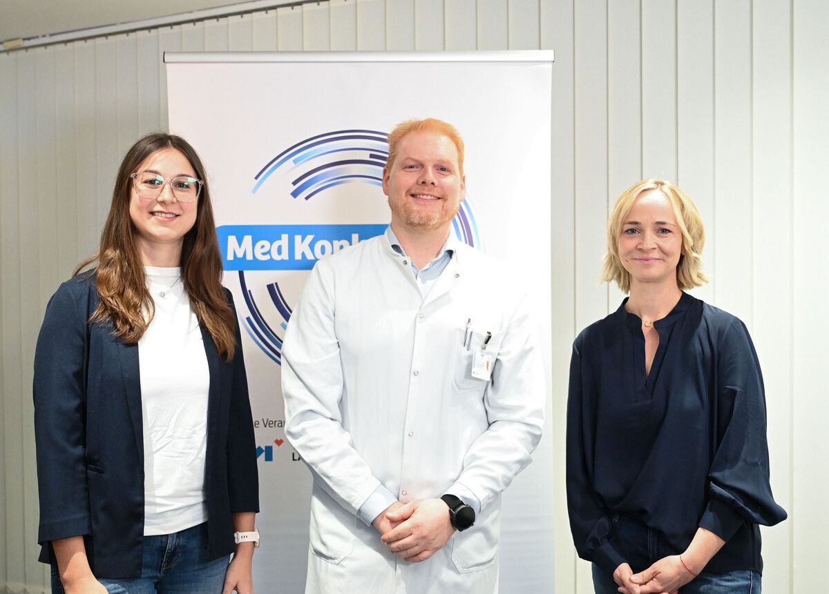 Diätologin Nicole Fussenegger, Radioonkologe Patrick Clemens und Logopädin Sandra Lechner sprachen bei MedKonkret über Ernährung bei Krankheit. ⇒KHBG