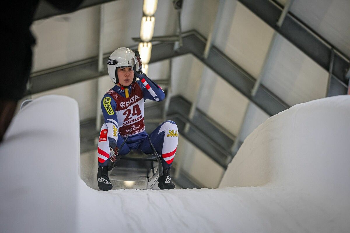 Die 17-jährige Vandanserin Lina Bleiner zählt zur Garde der hoffnungsvollen Talente der Kunstbahnrodler.⇒ÖRV