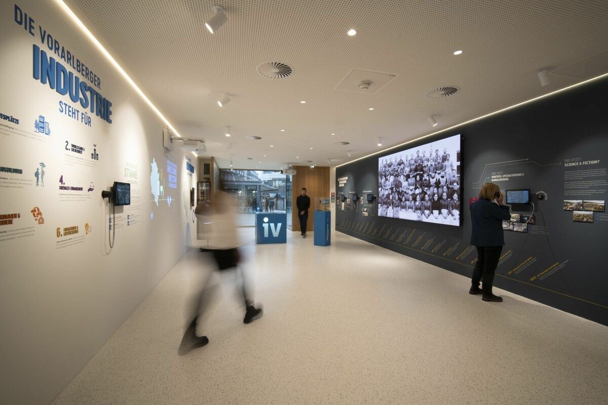 Die Erlebniswelt im Erdgeschoss wurde von visionworks entwickelt. visionworks