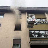 Drei Verletzte bei Wohnungsbrand