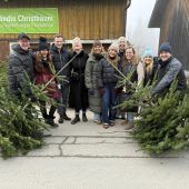 Punsch und Christbäume