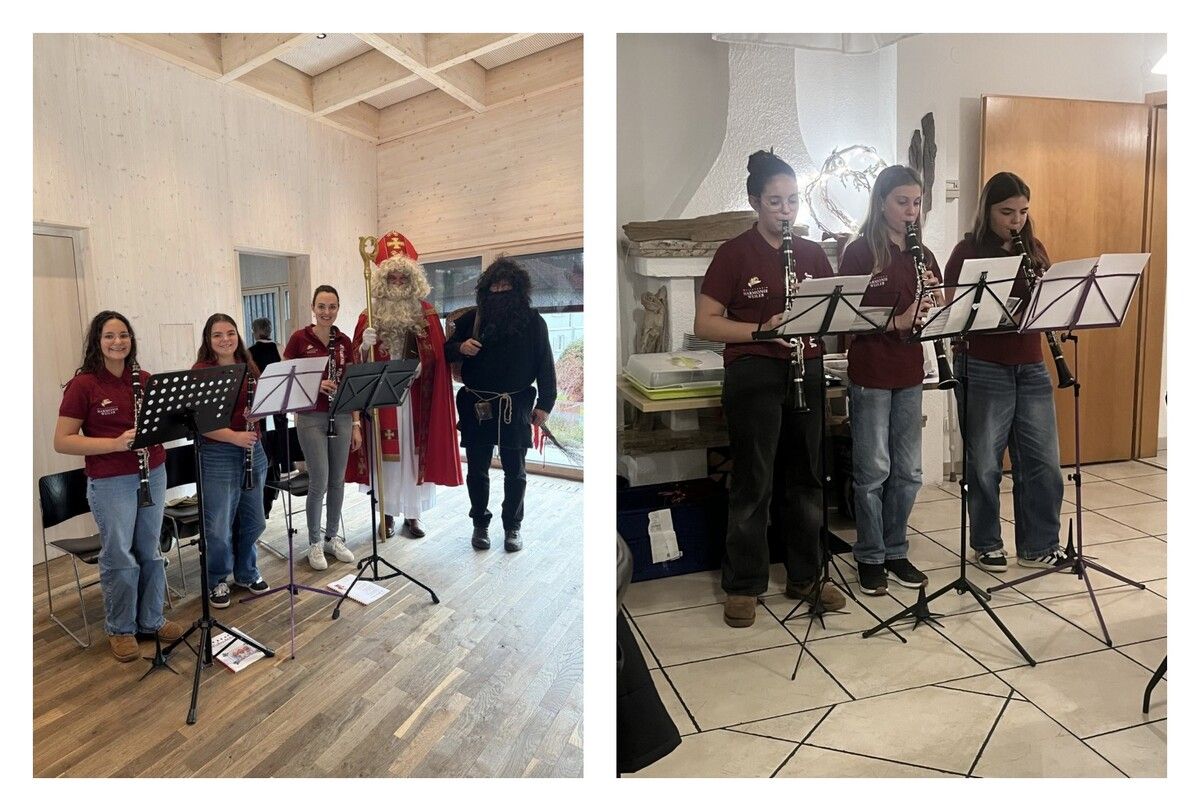 Die Klarinetten der Jungmusik Weiler sorgten bei zwei Adventfeiern für festliche Stimmung.
⇒
Jungmusik Weiler