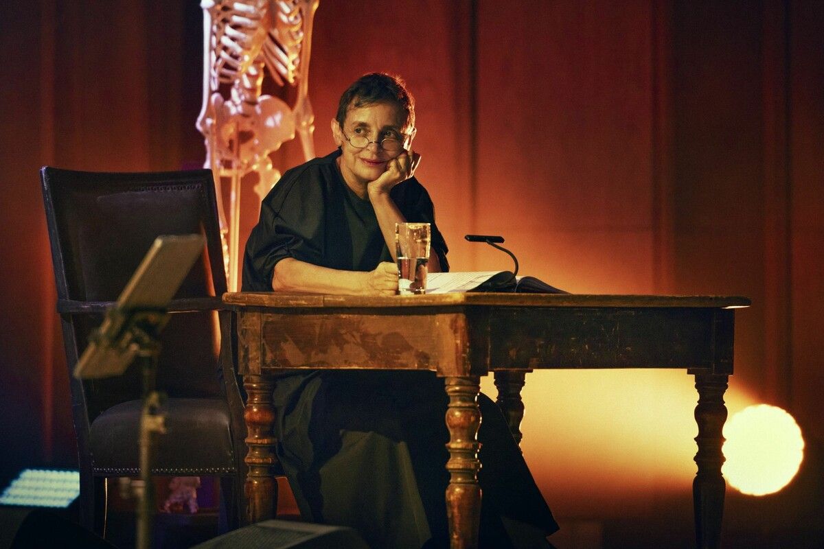 Die unvergleichliche Katharina Thalbach gastierte im TAK Theater Liechtenstein. ⇒F. Strauss