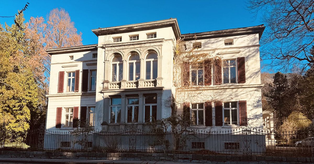 Die Villa Richard Gassner wird ab März 2026 das neue Zuhause des carla Shops in Bludenz sein. ⇒Caritas Vorarlberg