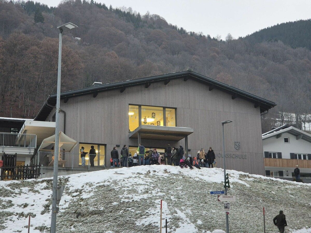 Die Volksschule Silbertal ist rundum erneuert.