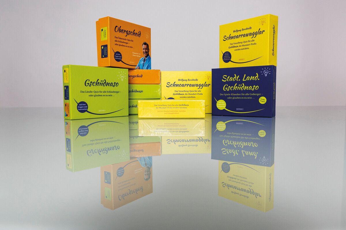 Die Vorarlberg-Quiz-Spiele gibt es jetzt um 15 % günstiger.⇒ Patrick Steiner