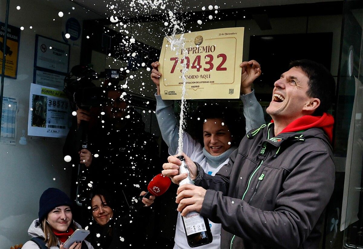 Die Weihnachtslotterie ist in Spanien nicht nur Glücksspiel, sondern ein Ritual, das für die Spanier fest zur Vorweihnachtszeit gehört.⇒AFP
