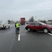 Unfallchaos auf der Autobahn