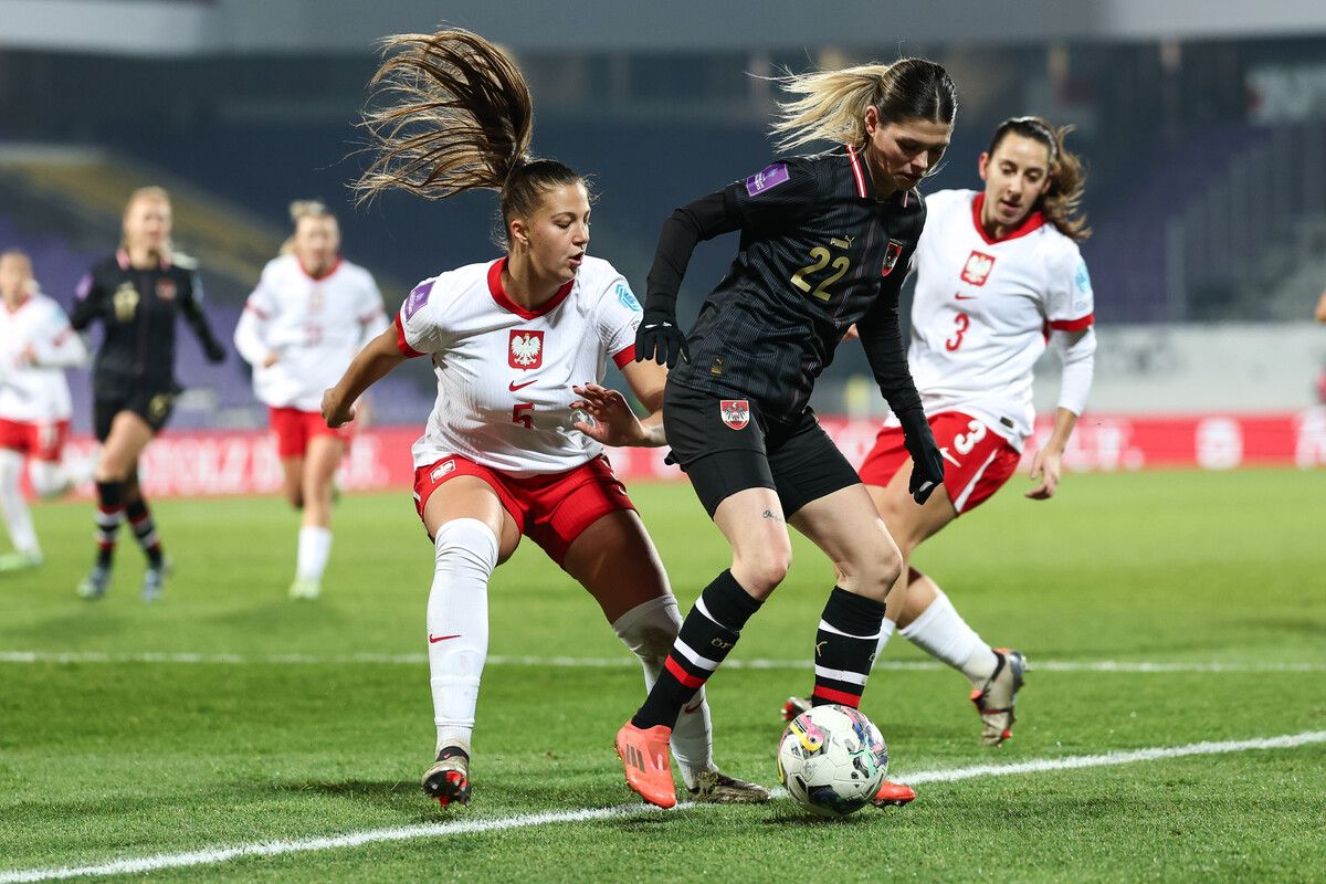 Eileen Campbell und das ÖFB-Frauenteam unterlagen zum Jahresabschluss.⇒GEPA