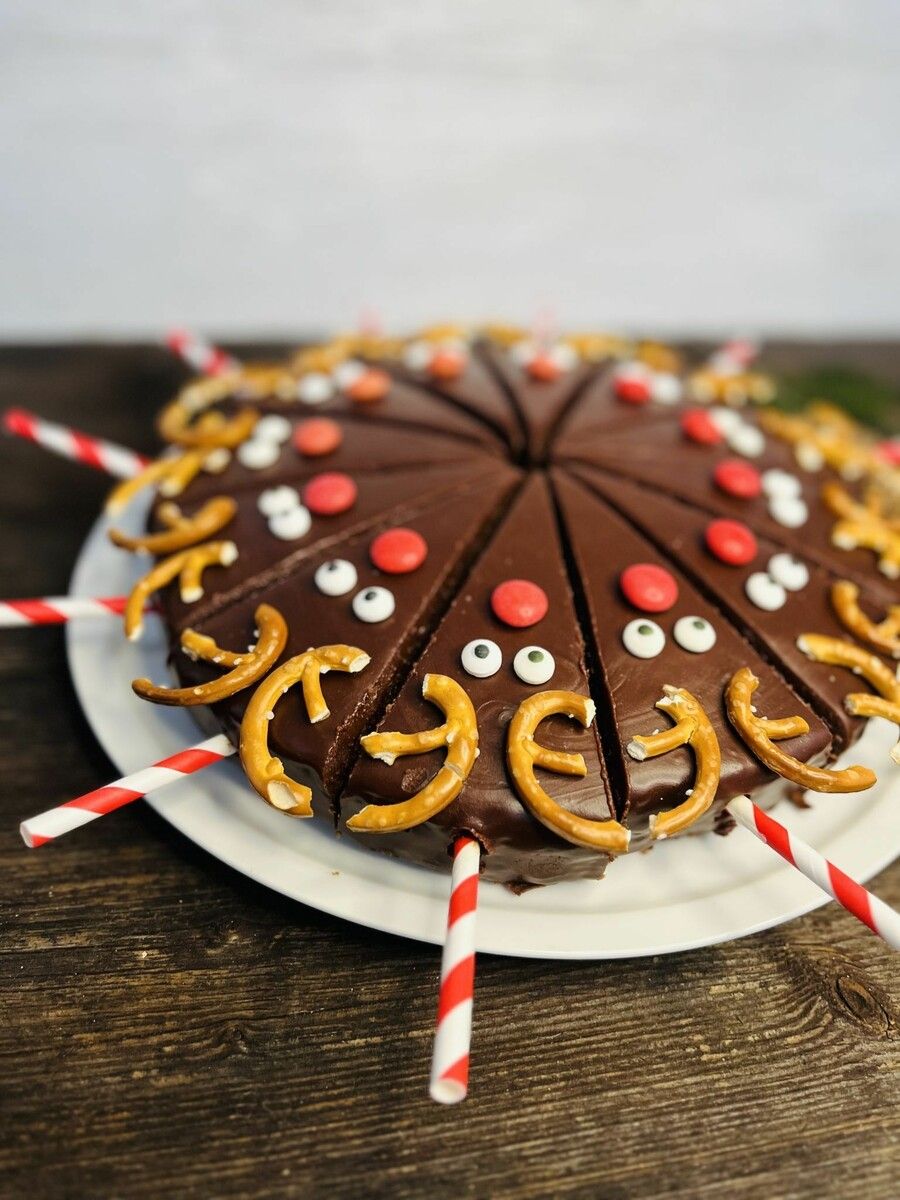 Ein süßes Rentier-Kuchenstück bleibt sicher für den Nikolaus übrig.⇒afb